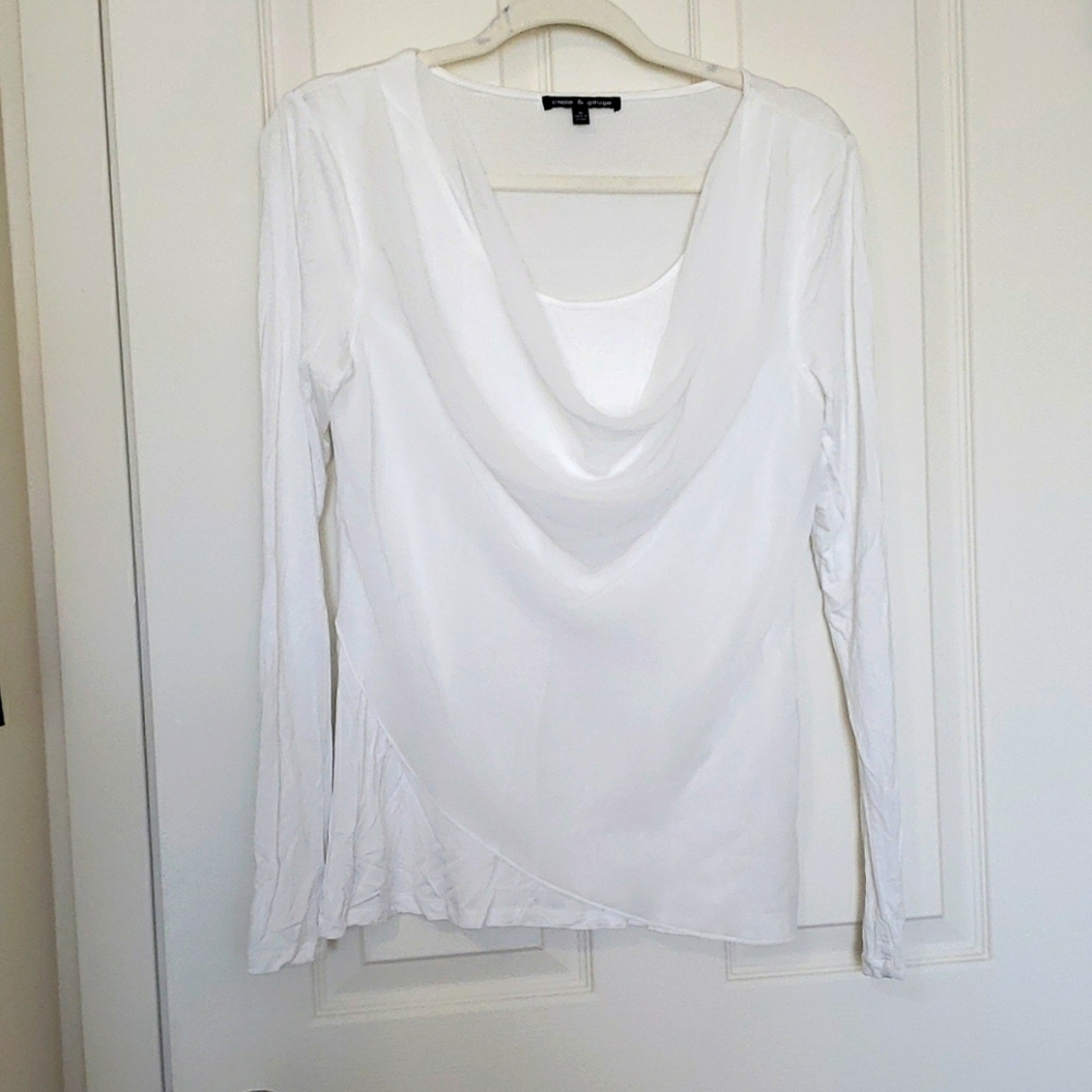 Cowl neck top